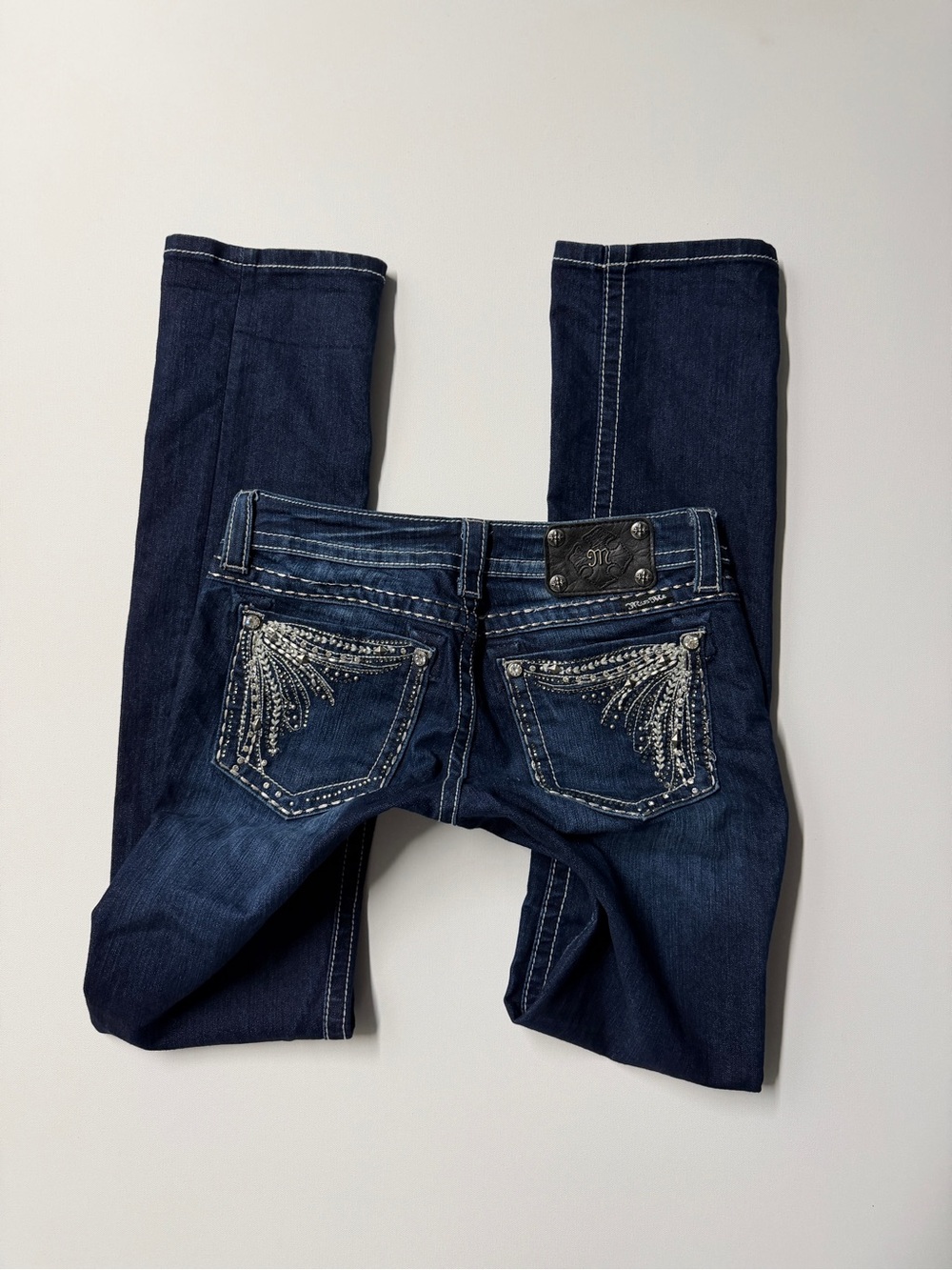 Miss-me Women's Navy and Blue Jeans